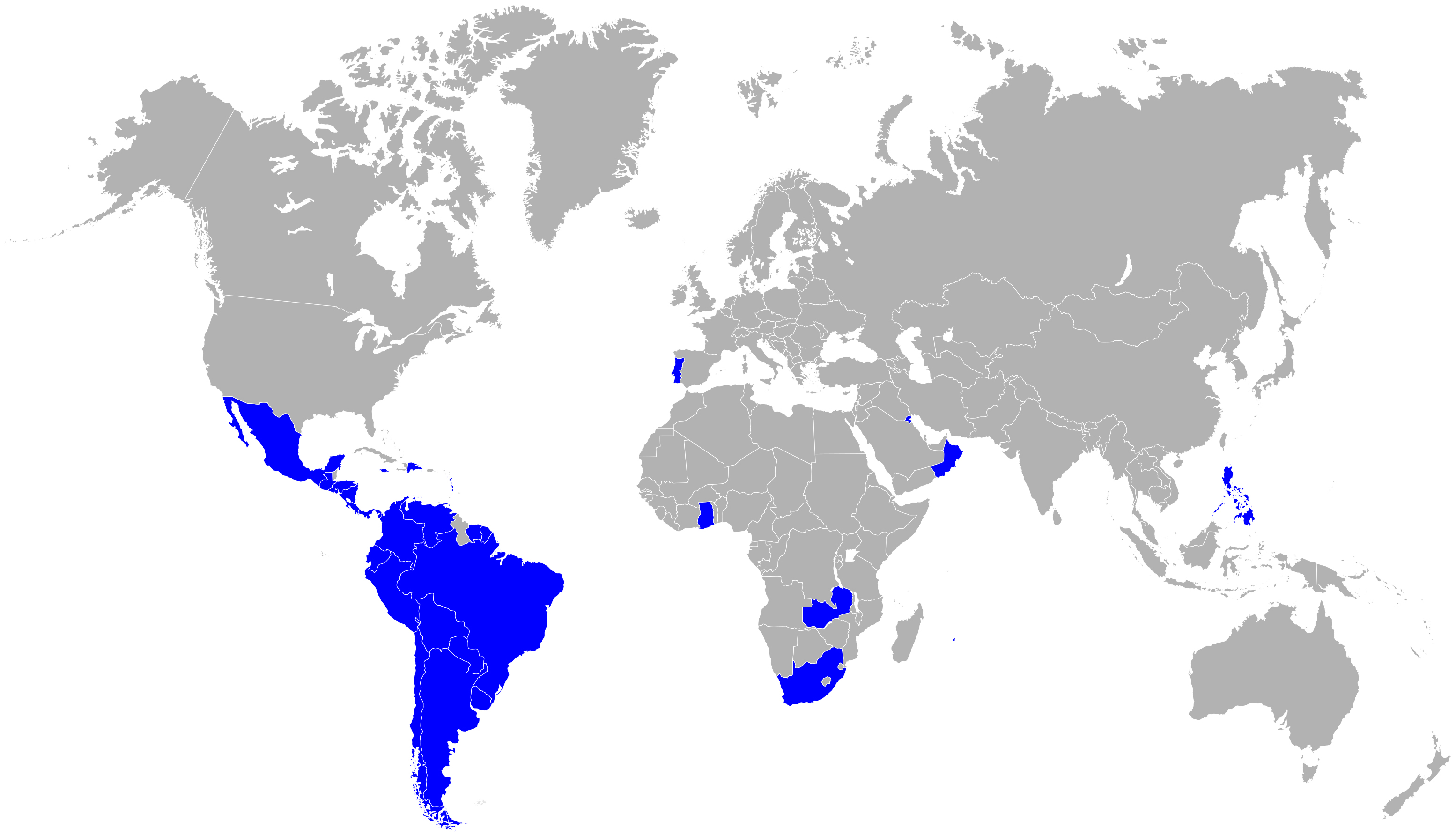 mapa global