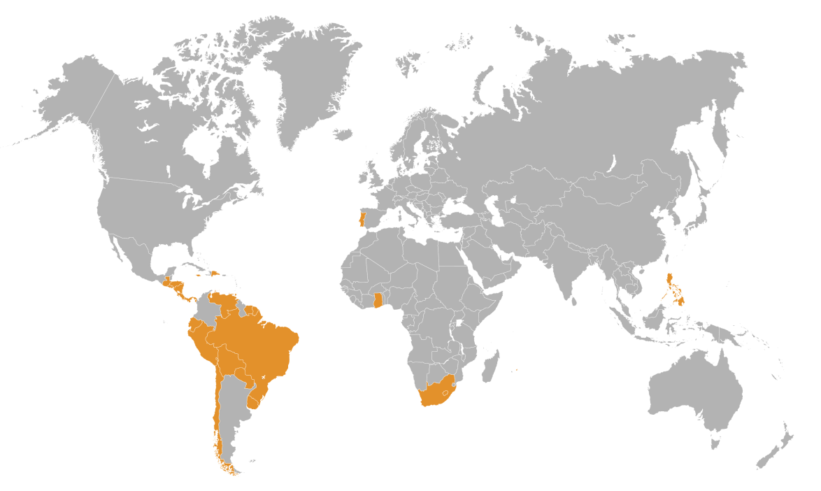 mapa global